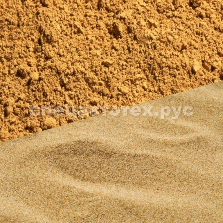 Отличия карьерного или речного песка